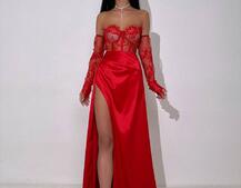 Комплект: мереживний корсет  +  спідниця максі   Комплект: мереживний корсет  +  спідниця максі   | PUSHKA SHOP