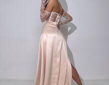 Комплект: мереживний корсет  +  спідниця максі   | PUSHKA SHOP