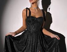 ✨Блискуча сукня максі з чашечками ✨ | PUSHKA SHOP