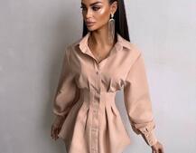 Приталена сорочка + корсет  | PUSHKA SHOP