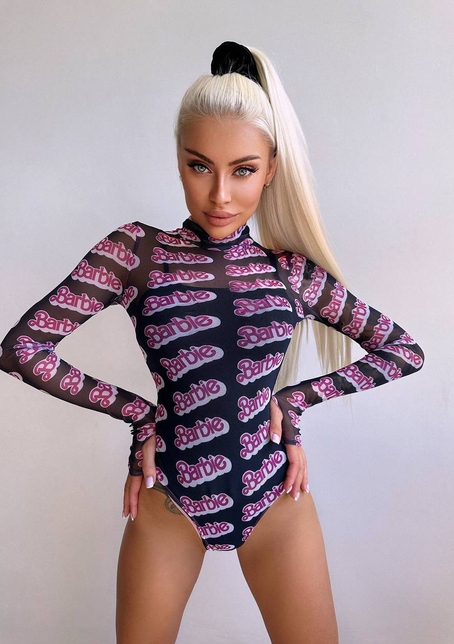 Боді з принтом   | PUSHKA SHOP