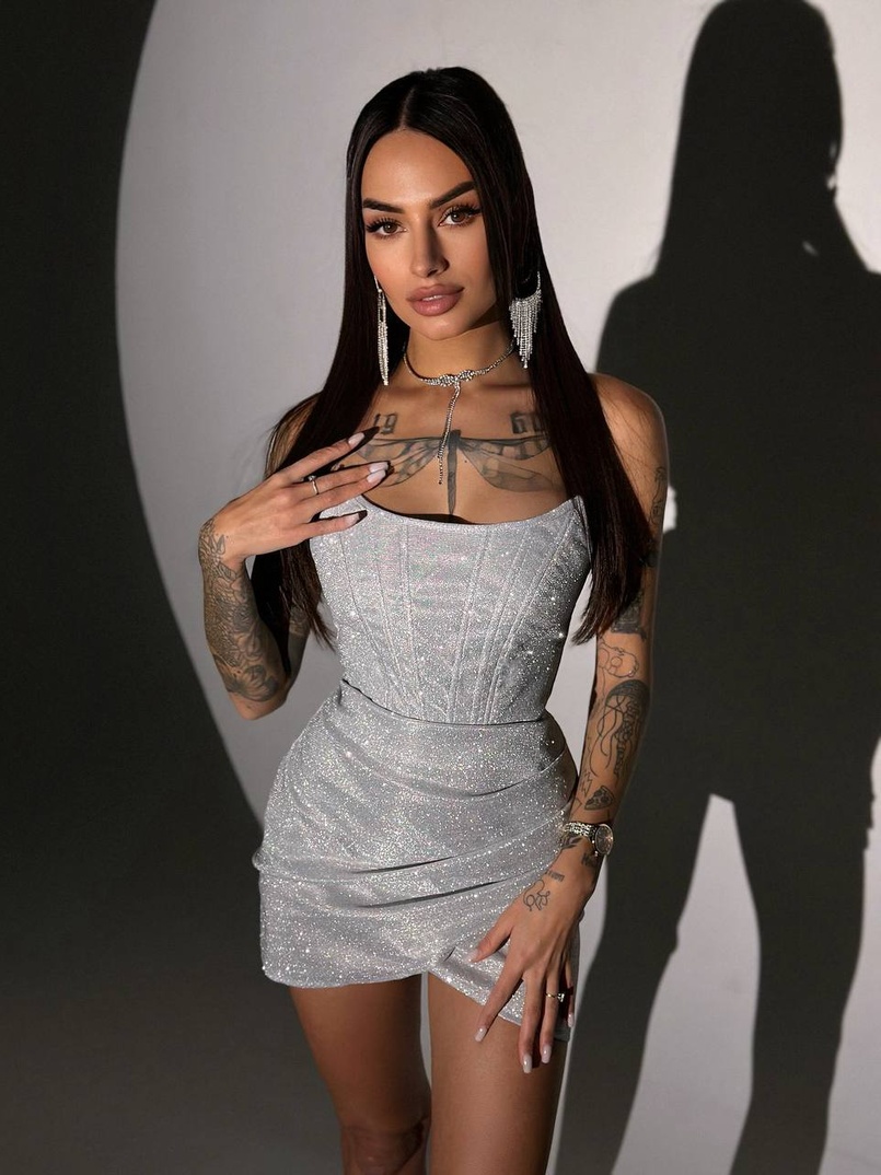 Сяючий комплект: корсет + спідниця   | PUSHKA SHOP