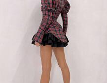 Сукня з об'ємними рукавами + спідниця з воланами Сукня з об'ємними рукавами + спідниця з воланами | PUSHKA SHOP