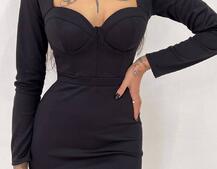 Сукня із чашечками з ефектом push up Сукня із чашечками з ефектом push up | PUSHKA SHOP