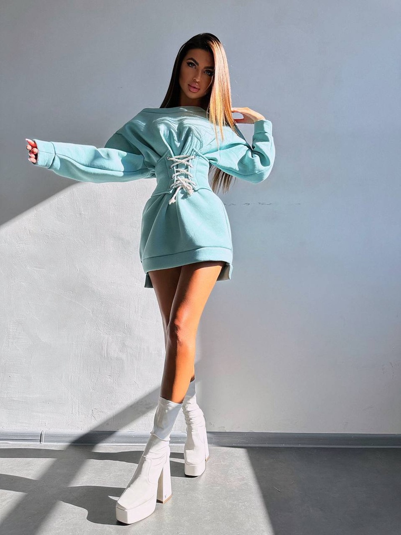 Тепле затишне худі over-size на флісі + корсет на шнурівці Можна носити з корсетом та без Тепле затишне худі over-size на флісі + корсет на шнурівці Можна носити з корсетом та без | PUSHKA SHOP