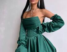 Комплект : корсет з рукавами  + спідниця балон  | PUSHKA SHOP