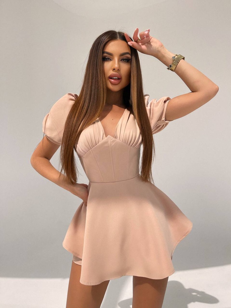 Ромпер з елементами корсету  | PUSHKA SHOP