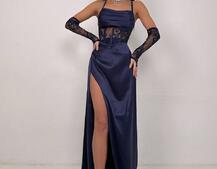 Комплект: корсет+ рукавички + спідниця максі | PUSHKA SHOP