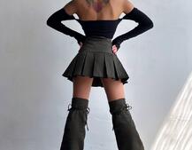 Комплект: спідниця з гетрами + топ Комплект: спідниця з гетрами + топ | PUSHKA SHOP