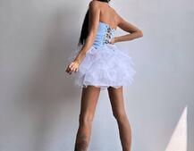 Комплект: корсет + пишна спідниця міні  Комплект: корсет + пишна спідниця міні  | PUSHKA SHOP