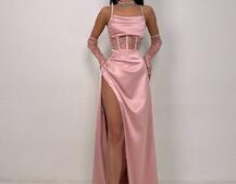 Комплект: корсет+ рукавички + спідниця максі Комплект: корсет+ рукавички + спідниця максі | PUSHKA SHOP