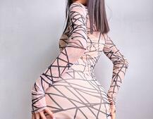 Міні сукня з принтом  Міні сукня з принтом  | PUSHKA SHOP