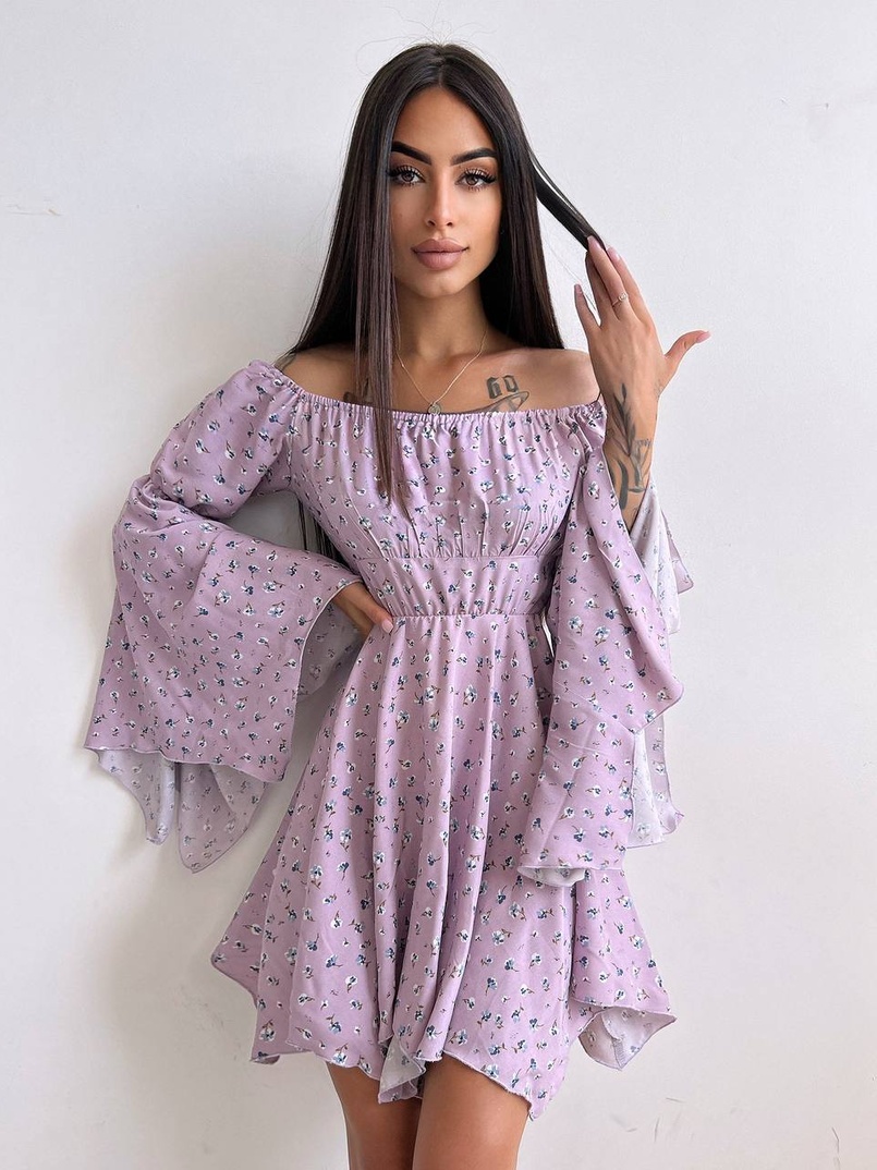 Сукня асиметричного крою з розкльошеними рукавами + корсет декорований стразами Ручна робота Сукня асиметричного крою з розкльошеними рукавами + корсет декорований стразами Ручна робота | PUSHKA SHOP