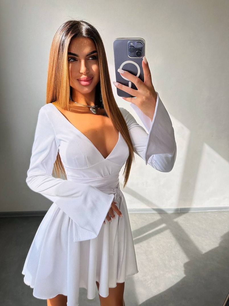 Атласна корсетна сукня  з пишною спідницею та зав‘язками на талії Атласна корсетна сукня  з пишною спідницею та зав‘язками на талії | PUSHKA SHOP