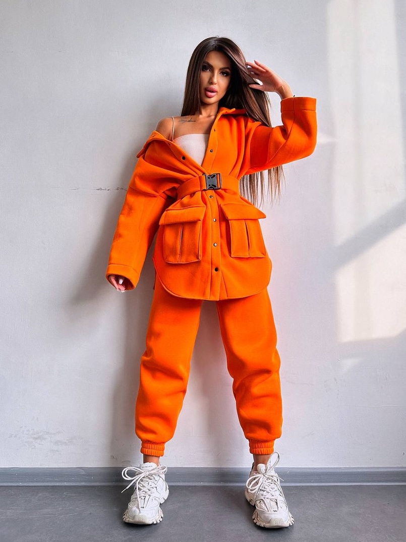 Комплект: тепла сорочка на кнопках + джоггери Комплект: тепла сорочка на кнопках + джоггери | PUSHKA SHOP