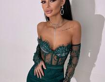 Мереживний комплект: корсет + спідниця   Мереживний комплект: корсет + спідниця   | PUSHKA SHOP