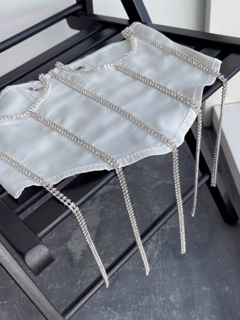 Корсет декорований стразами Ручна робота! Корсет декорований стразами Ручна робота! | PUSHKA SHOP