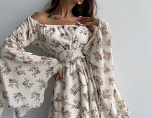 Шифонова сукня на підкладці з розкльошеними рукавами з асиметричною спідницею + корсет декорований стразами  Шифонова сукня на підкладці з розкльошеними рукавами з асиметричною спідницею + корсет декорований стразами  | PUSHKA SHOP