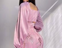 Комплект: топ з об'ємними рукавами + мереживна спідниця Комплект: топ з об'ємними рукавами + мереживна спідниця | PUSHKA SHOP