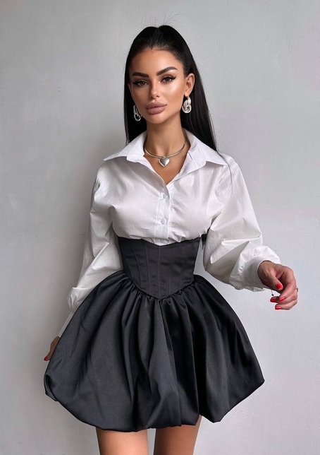 Комплект: сорочка  + корсетна спідниця | PUSHKA SHOP