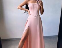 Корсетна сукня міді  | PUSHKA SHOP