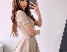 Сукня-міні  з елементами корсету  та спідницею солнцем Сукня-міні  з елементами корсету  та спідницею солнцем | PUSHKA SHOP