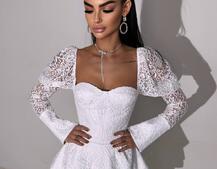 Мереживна сукня з чашечками  Мереживна сукня з чашечками  | PUSHKA SHOP