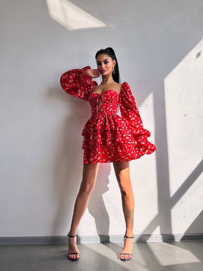 Корсетна сукня -бюстьє з пишною спідницею  Корсетна сукня -бюстьє з пишною спідницею  | PUSHKA SHOP