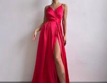 Атласна сукня максі  Атласна сукня максі  | PUSHKA SHOP