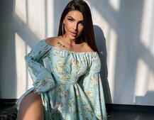 Сукня асиметричного крою з розкльошеними рукавами + корсет декорований стразами Ручна робота Сукня асиметричного крою з розкльошеними рукавами + корсет декорований стразами Ручна робота | PUSHKA SHOP