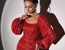 Сяючий комплект: корсет + спідниця міні з драпіруванням Сяючий комплект: корсет + спідниця міні з драпіруванням | PUSHKA SHOP