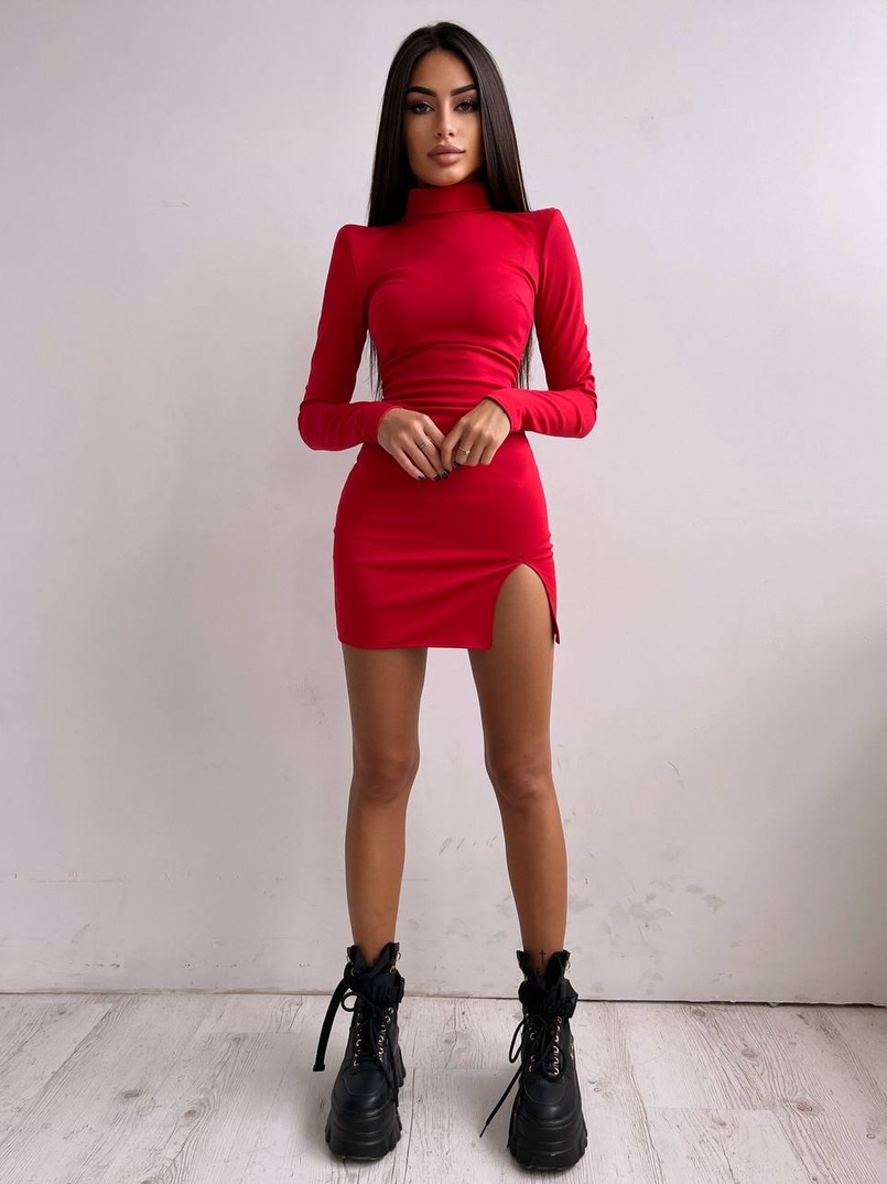 Сукня міні з підплічниками Сукня міні з підплічниками | PUSHKA SHOP