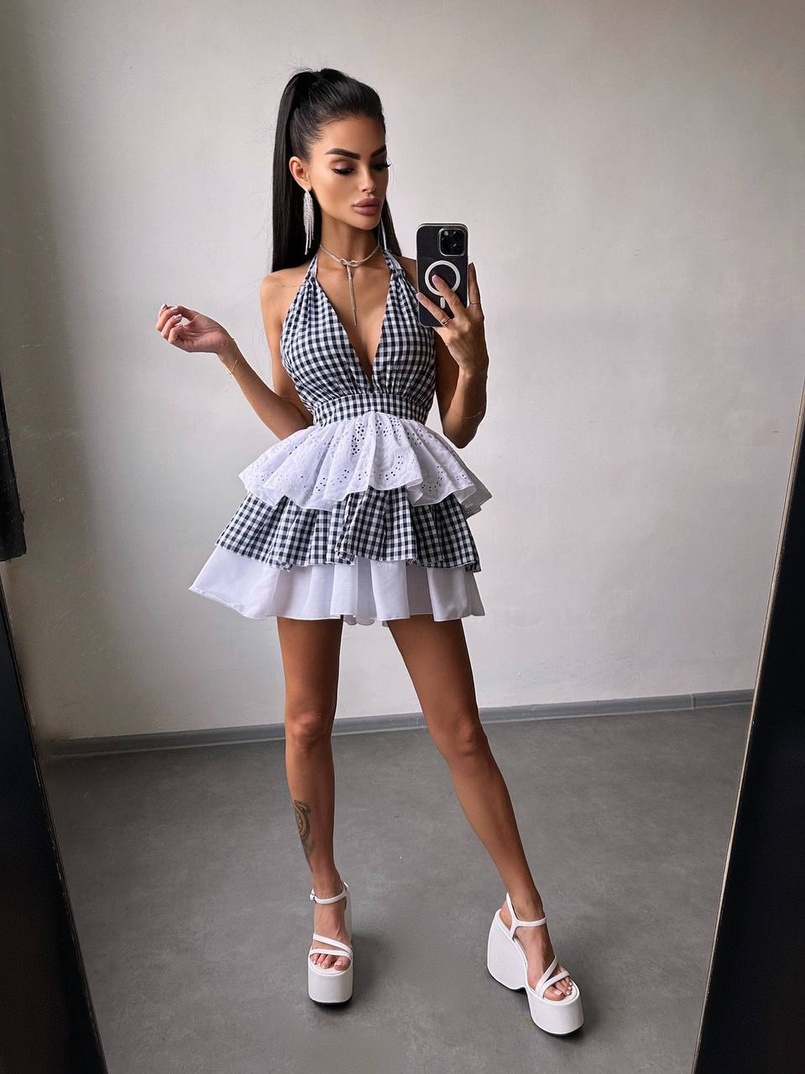 Сукня з пишною спідницею Сукня з пишною спідницею | PUSHKA SHOP