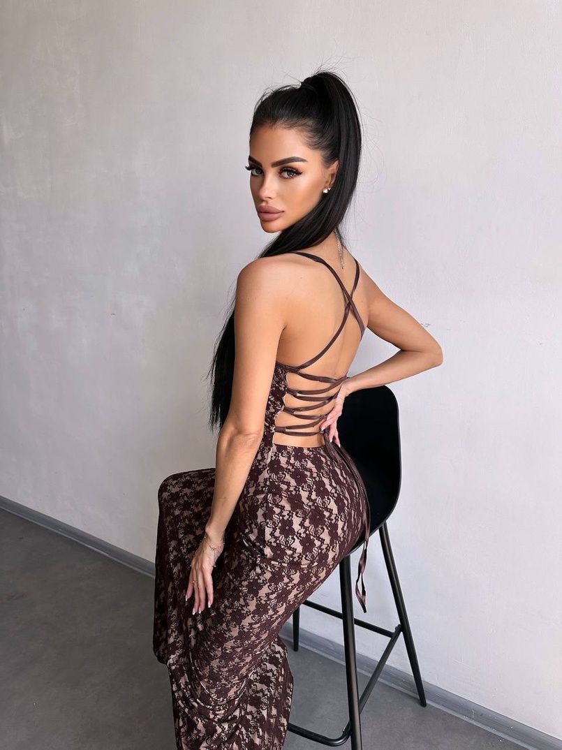 Мереживна сукня максі   Мереживна сукня максі   | PUSHKA SHOP