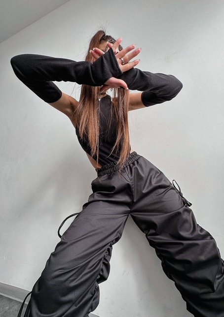 Комплект: коттонові джогери + боді | PUSHKA SHOP