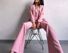 Костюм: піджак на підкладці, штани кльош+ жилет  Костюм: піджак на підкладці, штани кльош+ жилет  | PUSHKA SHOP