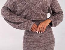 Трикотажна сукня-двійка  Трикотажна сукня-двійка  | PUSHKA SHOP