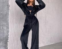 Велюровий комбінезон  Велюровий комбінезон  | PUSHKA SHOP