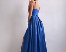 Атласна сукня максі  Атласна сукня максі  | PUSHKA SHOP