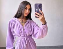 Велюровий комбінезон   Велюровий комбінезон   | PUSHKA SHOP