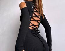 Трикотажна сукня міді    Трикотажна сукня міді    | PUSHKA SHOP