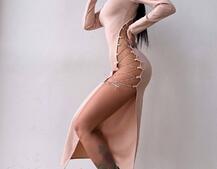 Сукня міді з підплічниками та шнурівкою Розмір вирізу можна регулювати шнурівкою Сукня міді з підплічниками та шнурівкою Розмір вирізу можна регулювати шнурівкою | PUSHKA SHOP