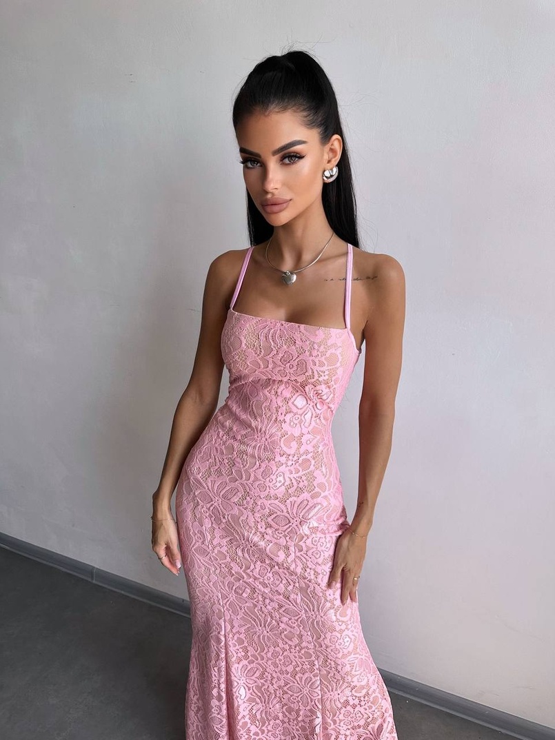 Мереживна сукня максі   Мереживна сукня максі   | PUSHKA SHOP