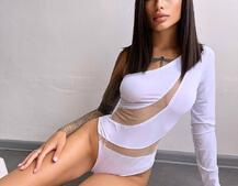 Боді на одне плече із вставками сітки Боді на одне плече із вставками сітки | PUSHKA SHOP