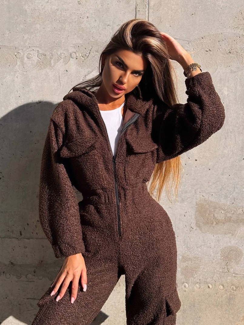 Теплий та мʼякий комбінезон Тедді на флісі Дуже приємний до тіла Теплий та мʼякий комбінезон Тедді на флісі Дуже приємний до тіла | PUSHKA SHOP