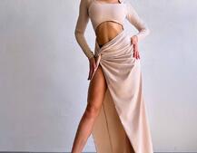 Сукня міді з драпіруванням . Сукня міді з драпіруванням . | PUSHKA SHOP