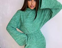 Трикотажний базовий комплект: світшот + штани  Трикотажний базовий комплект: світшот + штани  | PUSHKA SHOP