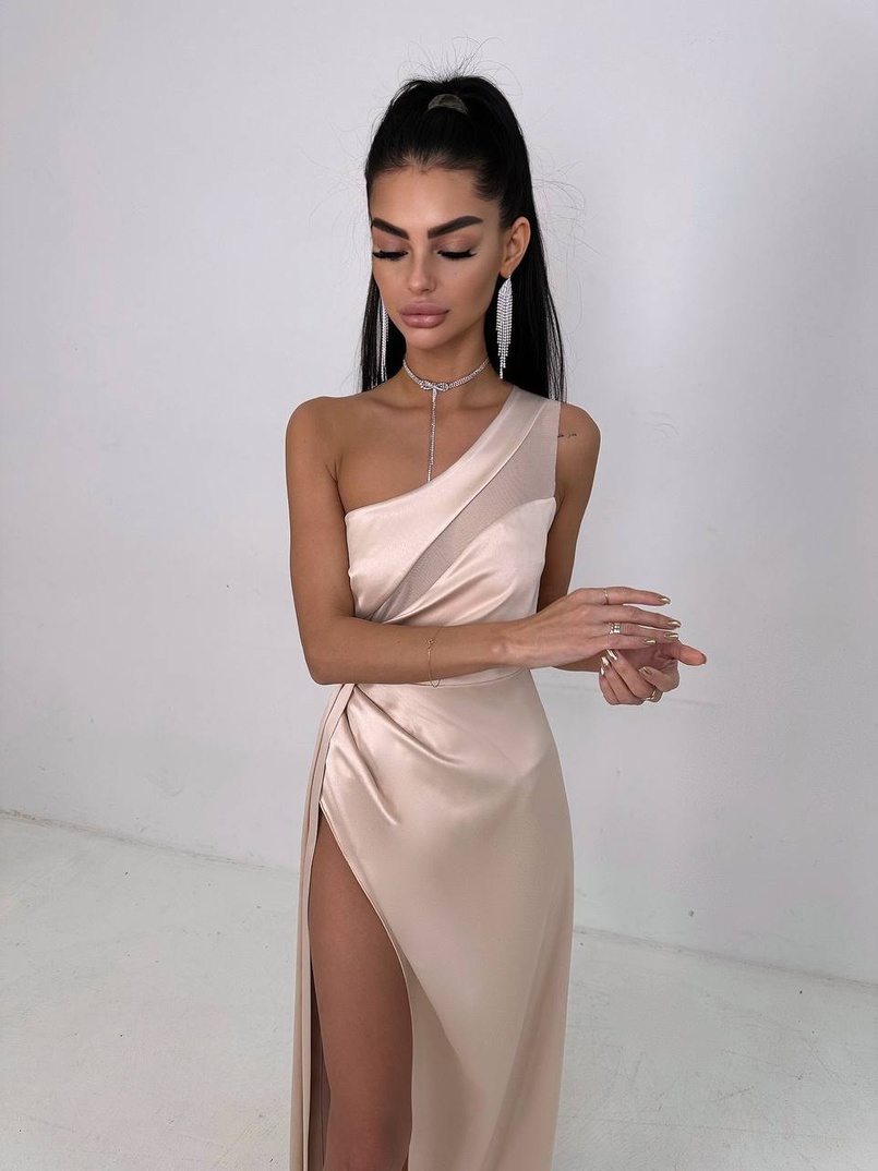 Атласна сукня максі Атласна сукня максі | PUSHKA SHOP