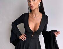 Ромпер з розкльошеними рукавами  Ромпер з розкльошеними рукавами  | PUSHKA SHOP