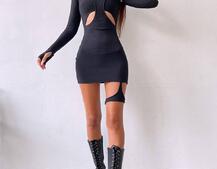 Облягаюча сукня міні цікавого крою Облягаюча сукня міні цікавого крою | PUSHKA SHOP